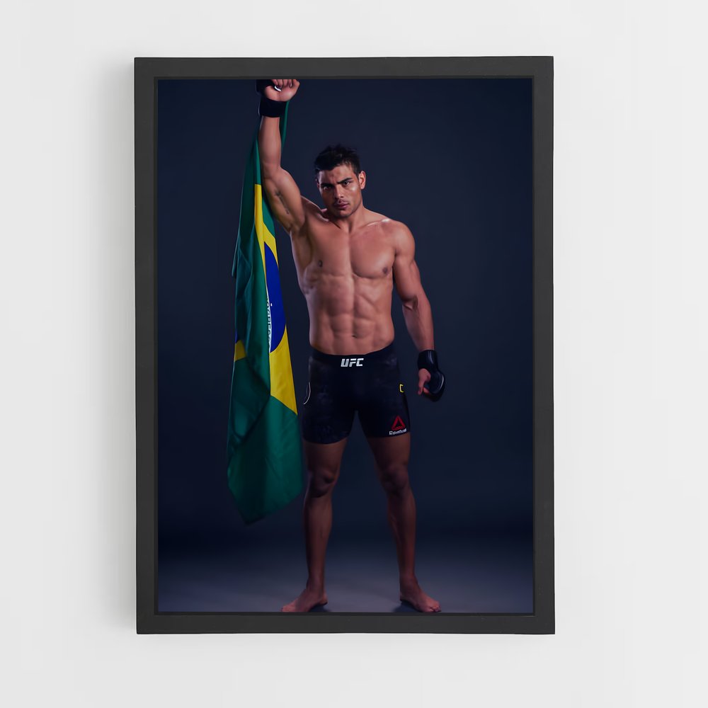Poster L'Esprit Brésilien – affiche MMA (vue 2)